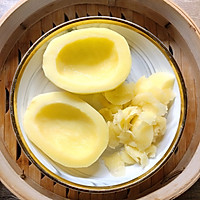 培根土豆船的做法图解5