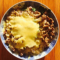 微波炉版简易 芝士牛肉焗饭的做法图解4