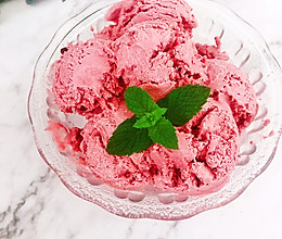 #爱乐甜夏日轻脂甜蜜#好吃零负担的树莓冰激凌的做法