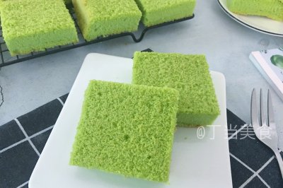菠菜戚风蛋糕