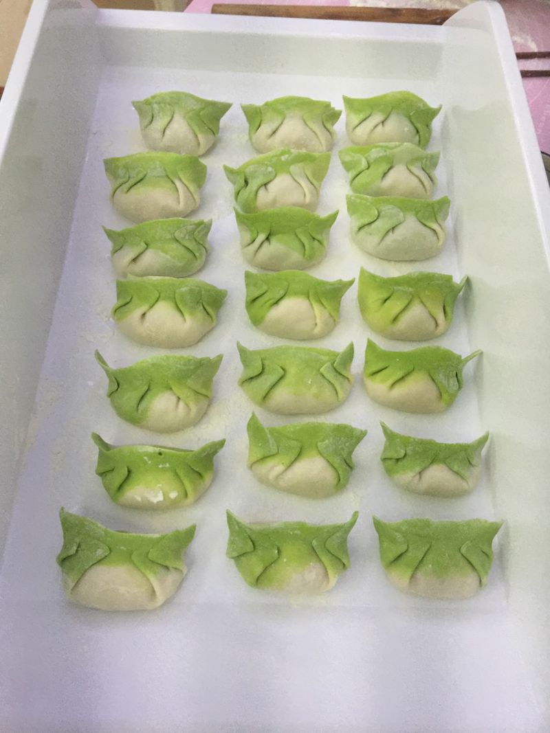 给小朋友的翡翠水饺