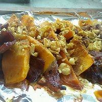 蜜汁蒜蓉南瓜烤肉的做法图解8