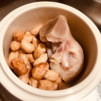 蒸汽版——腐乳炖猪蹄花生的做法图解3