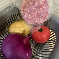 洋葱牛肉土豆泥的做法图解2