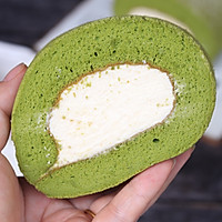 细腻清新，春日抹茶蛋糕卷的做法图解24