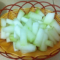 「瑶柱焖冬瓜」0脂肪塑身菜的做法图解1