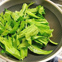 蒜蓉油麦菜的做法图解4