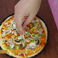 一款饼底很松软的披萨（家庭版本）的做法图解9