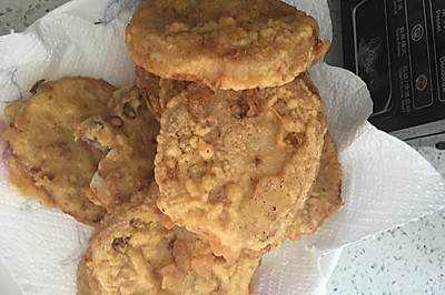 天妇罗粉炸藕盒