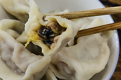 猪肉白菜饺子