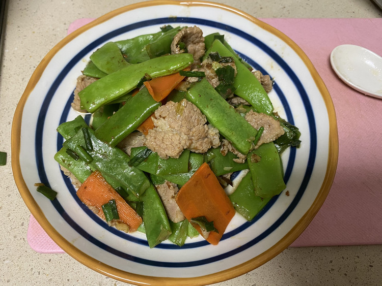 扁豆炒肉的做法