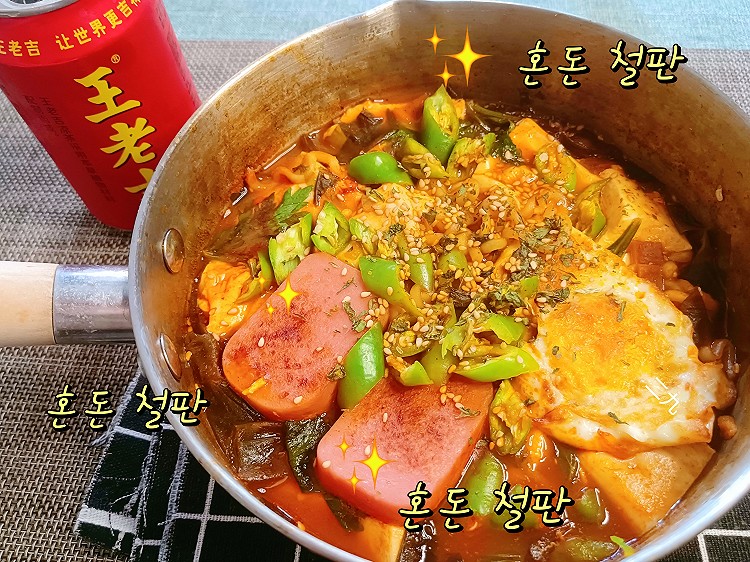 茄汁嫩豆腐泡面锅+分装储存番茄酱的做法
