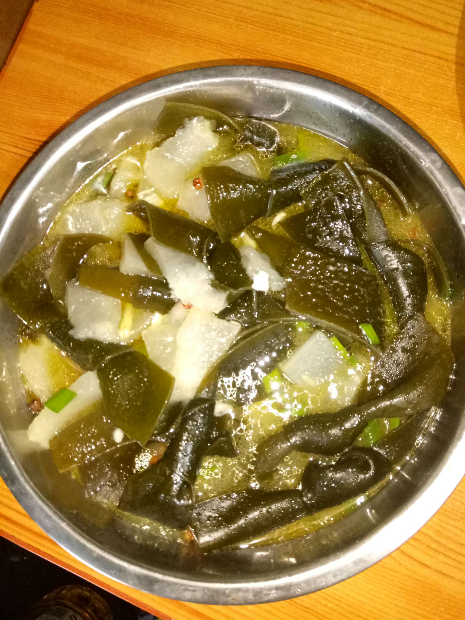 【韩式海带汤做法】热热的浓浓的海带汤，喝起来真舒服~_哔哩哔哩_bilibili