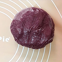 紫薯螺旋蛋黄酥（附咸蛋白的不浪费做法）的做法图解2
