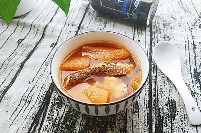 西红柿竹荪黑鱼汤