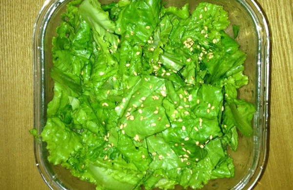 凉拌生菜