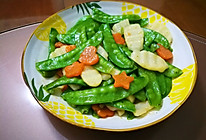 荷兰豆炒山药的做法