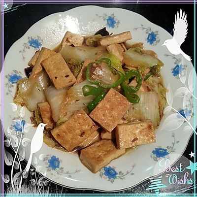 连爷爷奶奶都爱吃的——白菜炖豆腐