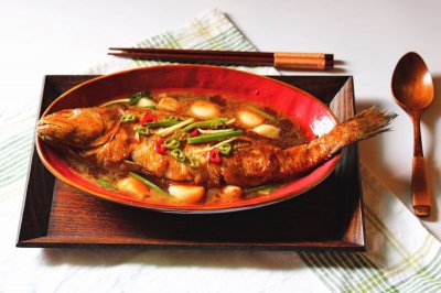 蒜烧米鱼