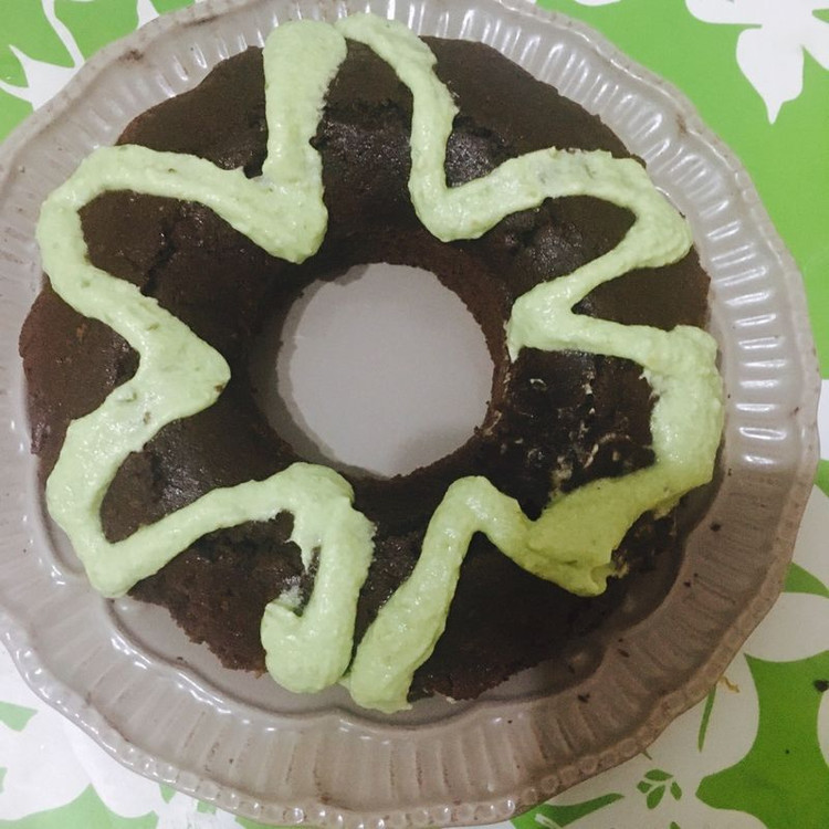 可可粉做的蛋糕圈很有爱的做法