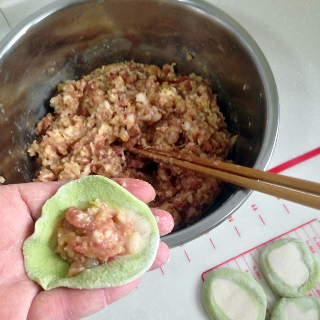翡翠饺子的做法图解7