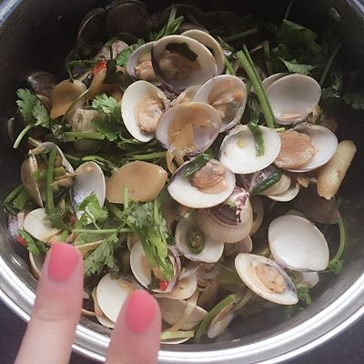 原味吮指花甲