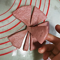 #爱好组-高筋粉无油红蝴蝶结面包的做法图解7