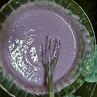 健康蛋奶紫薯紫甘蓝蛋奶松饼的做法图解8