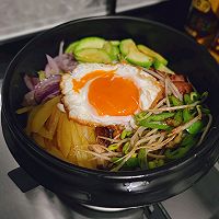 韩式石锅拌饭的做法图解4