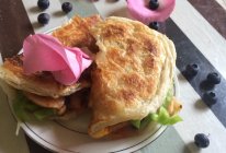 飞饼版中式三明治的做法