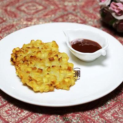 季节美食之：香甜酥脆红薯饼