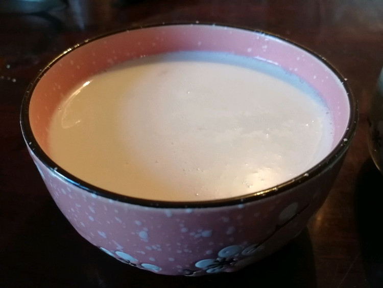 藕粉牛奶的做法