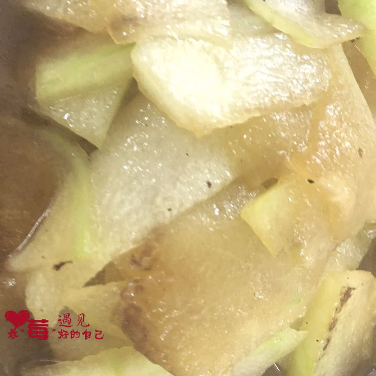 素食6日-清炒冬瓜的做法