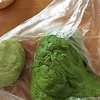彩色绣球馒头的做法图解3