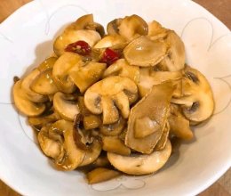 麻香姜爆炒蘑菇的做法