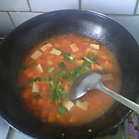 西红柿南瓜豆腐汤的做法图解8
