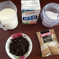 小老虎食谱-奥利奥拿铁冰激凌的做法图解1