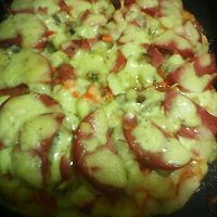 蔬菜火腿批萨的做法图解9
