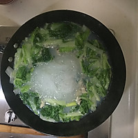 蛤蜊小白菜粉丝汤的做法图解8