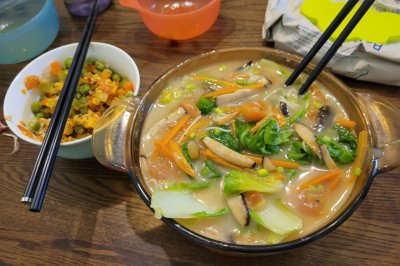 炝锅面