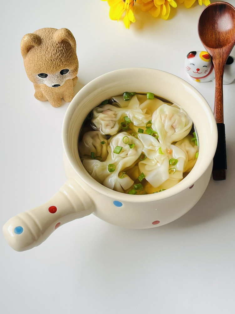 挪威北极鳕鱼小金鱼馄饨的做法