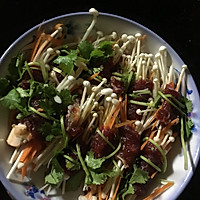 牛肉包金针菇的做法图解5