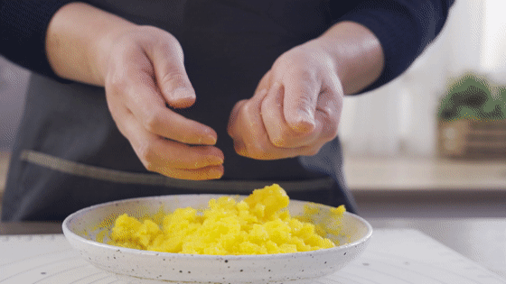 蘑菇奶黄包【孔老师教做菜】的做法图解9