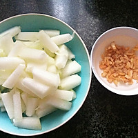 海米冬瓜——减肥瘦身实用菜谱的做法图解2
