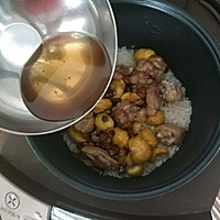 板栗香菇鸡肉焖饭的做法图解15