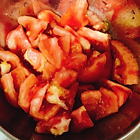 超级好吃的番茄火腿鸡蛋盖浇面！酸爽开胃的做法图解2