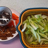 西芹炒辣豆干的做法图解4