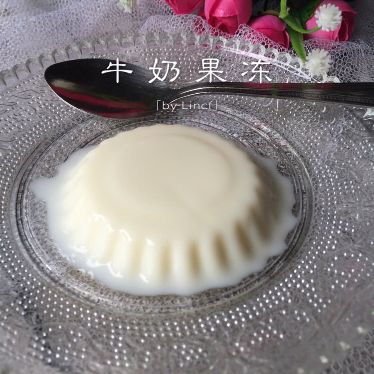 牛奶果冻的做法