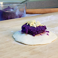 绵密香浓紫薯奶酪包的做法图解9