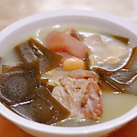 #白色情人节限定美味#雪豆炖猪肘的做法图解11